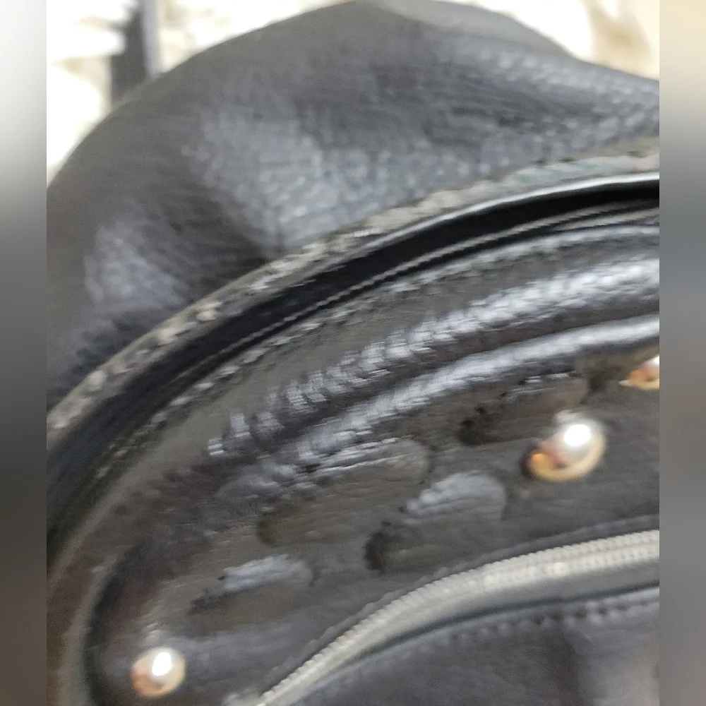 Calvin Klein mini backpack purse cute circle details